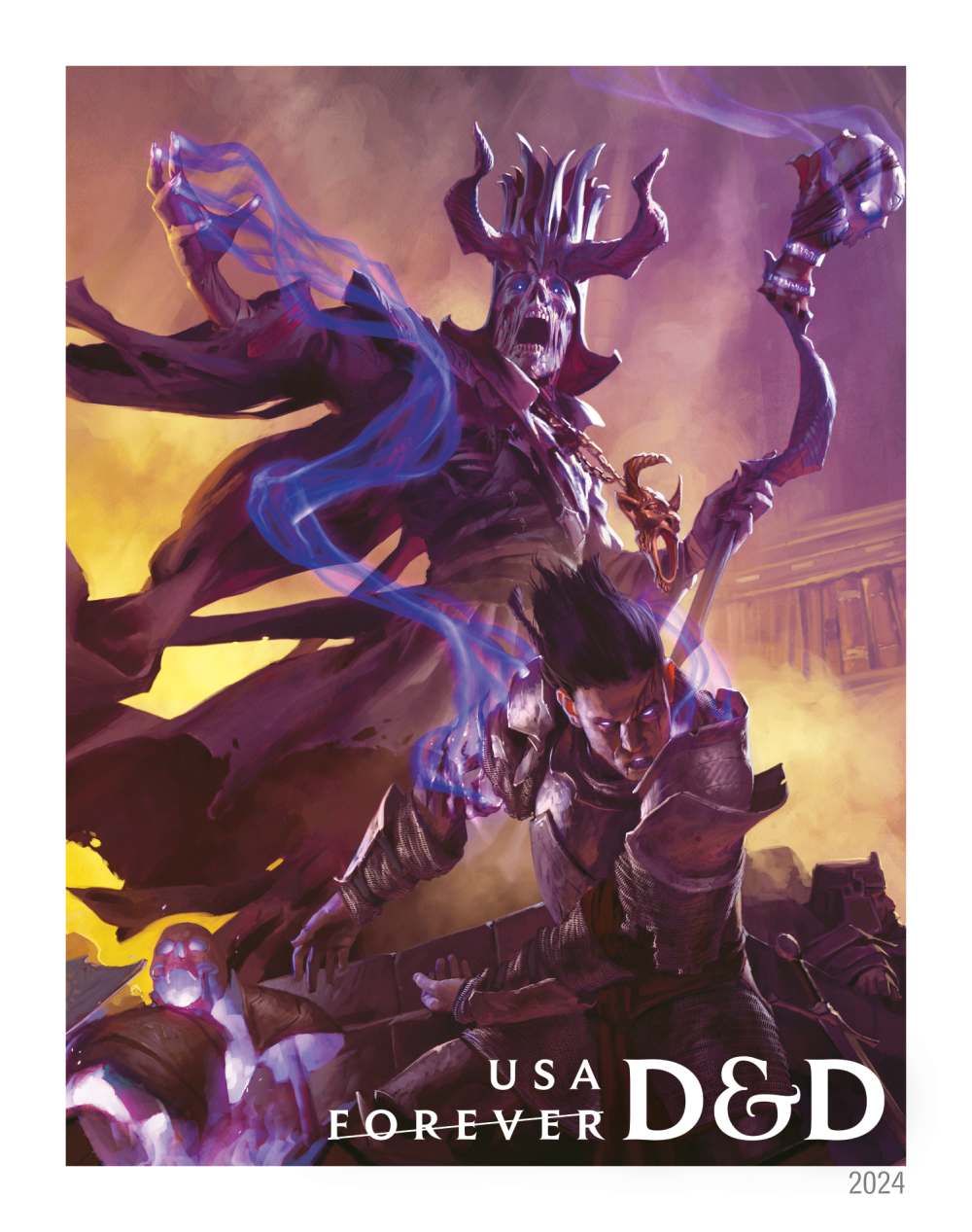 2024 Dungeons & Dragons Forever Stamps