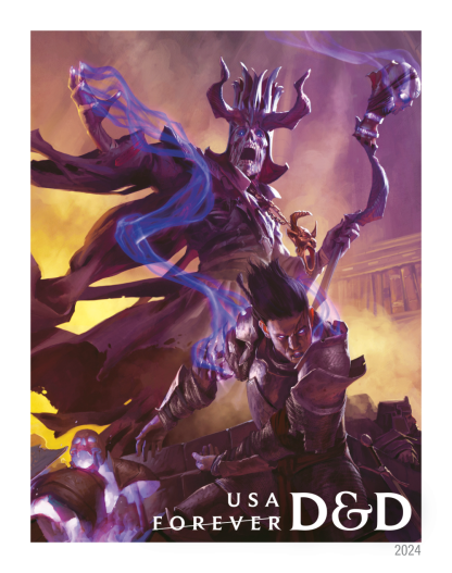 2024 Dungeons & Dragons Forever Stamps