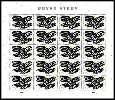 2021 Raven Story Forever Stamps