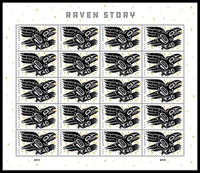 2021 Raven Story Forever Stamps