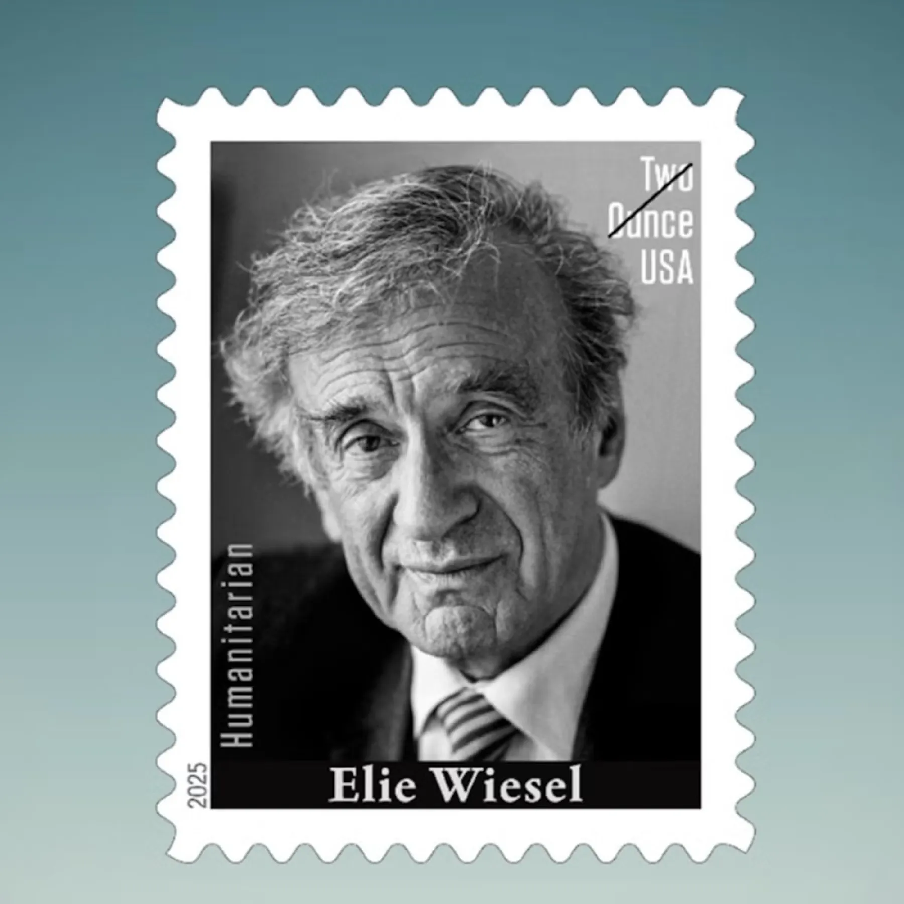 2025 Elie Wiesel “Two Ounce” Stamps