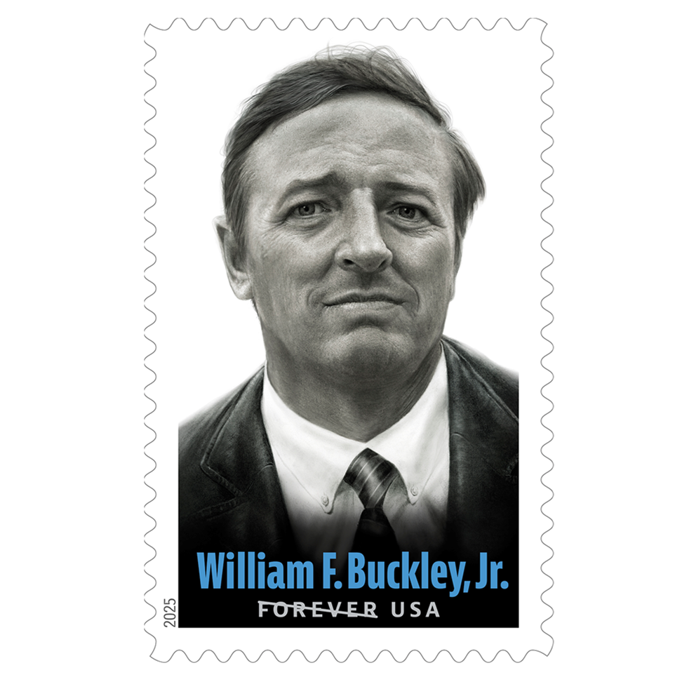 2025 William F. Buckley Jr. Forever Stamps
