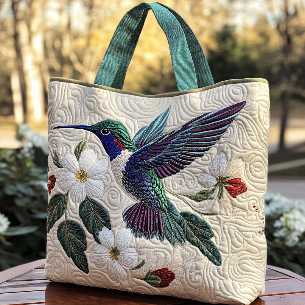 Crystal Flutter CP2909041CL Quilted Tote Bag-Mega-Craft