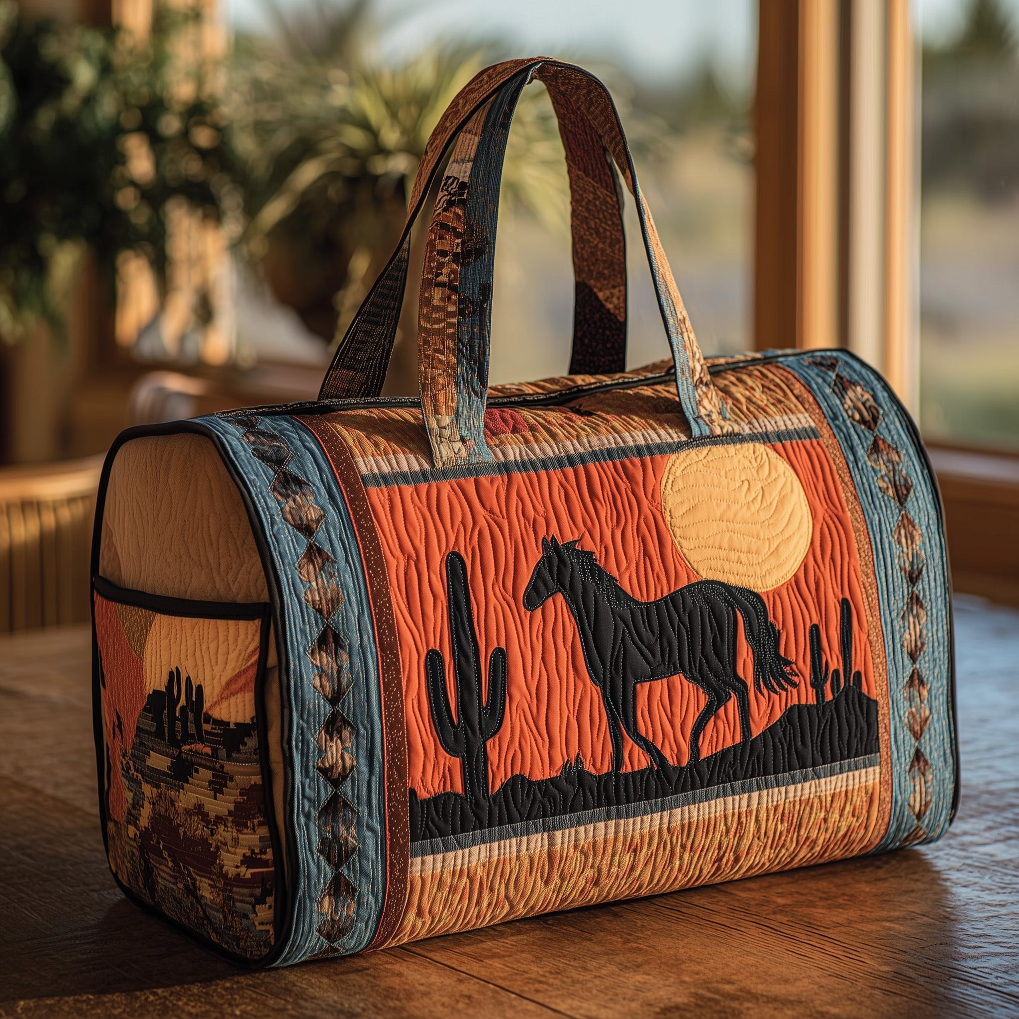🌸Quilted Duffle Bag – Mega-Craft