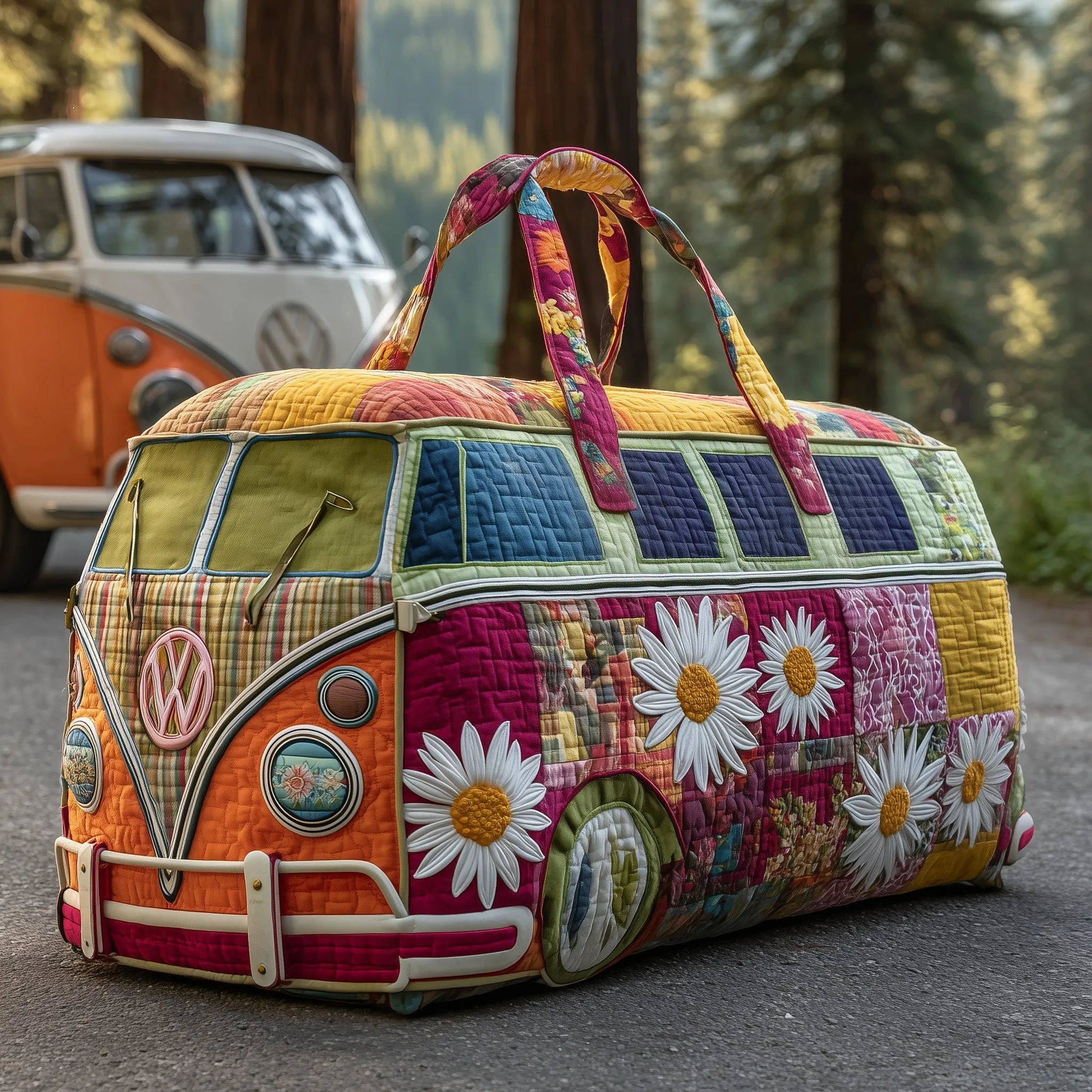 🌸Quilted Duffle Bag