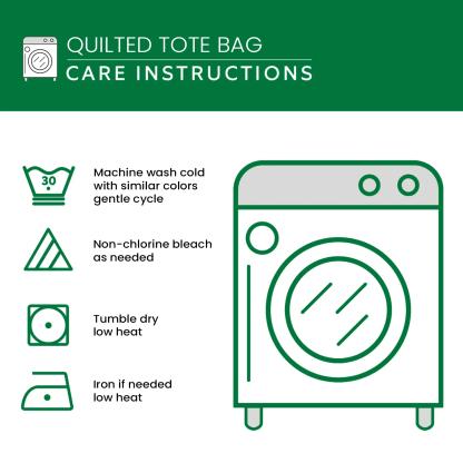 Teacher Quilted Tote Bag GFTOTP9080-Mega-Craft