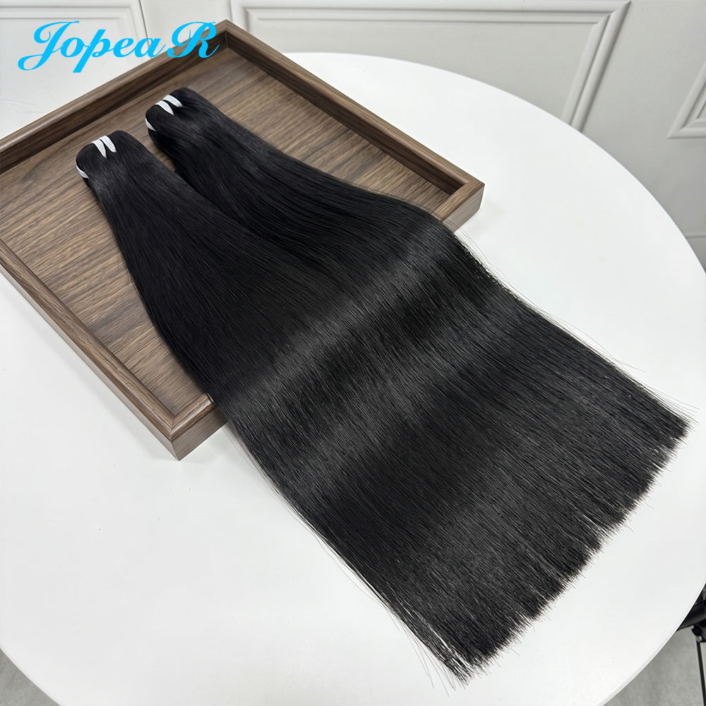 JOPEAR Raw Vietnamese Bone Straight Hair Bundles - Natural Black