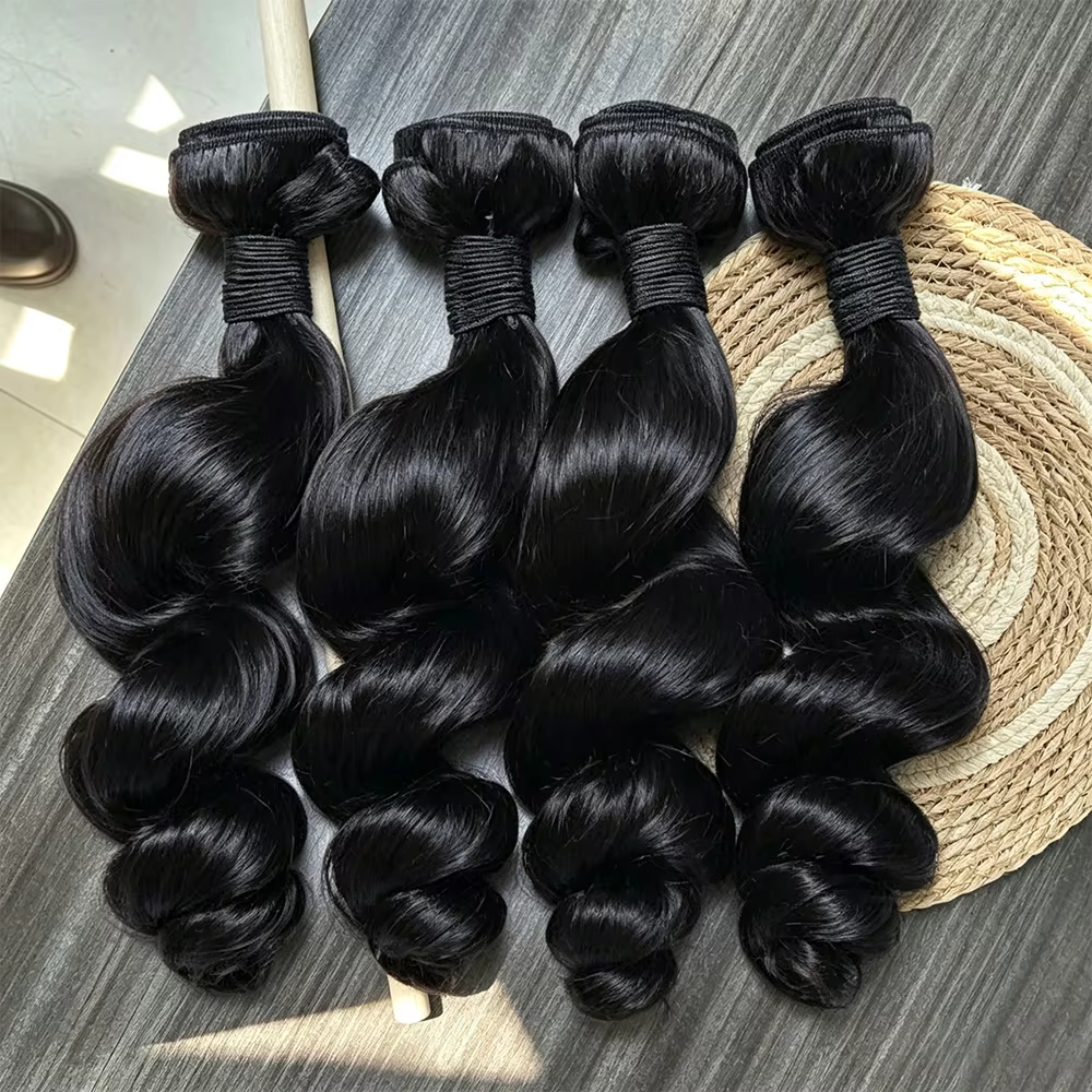 Jopear Loose Wave Bundles Human Hair  3pcs-16inch