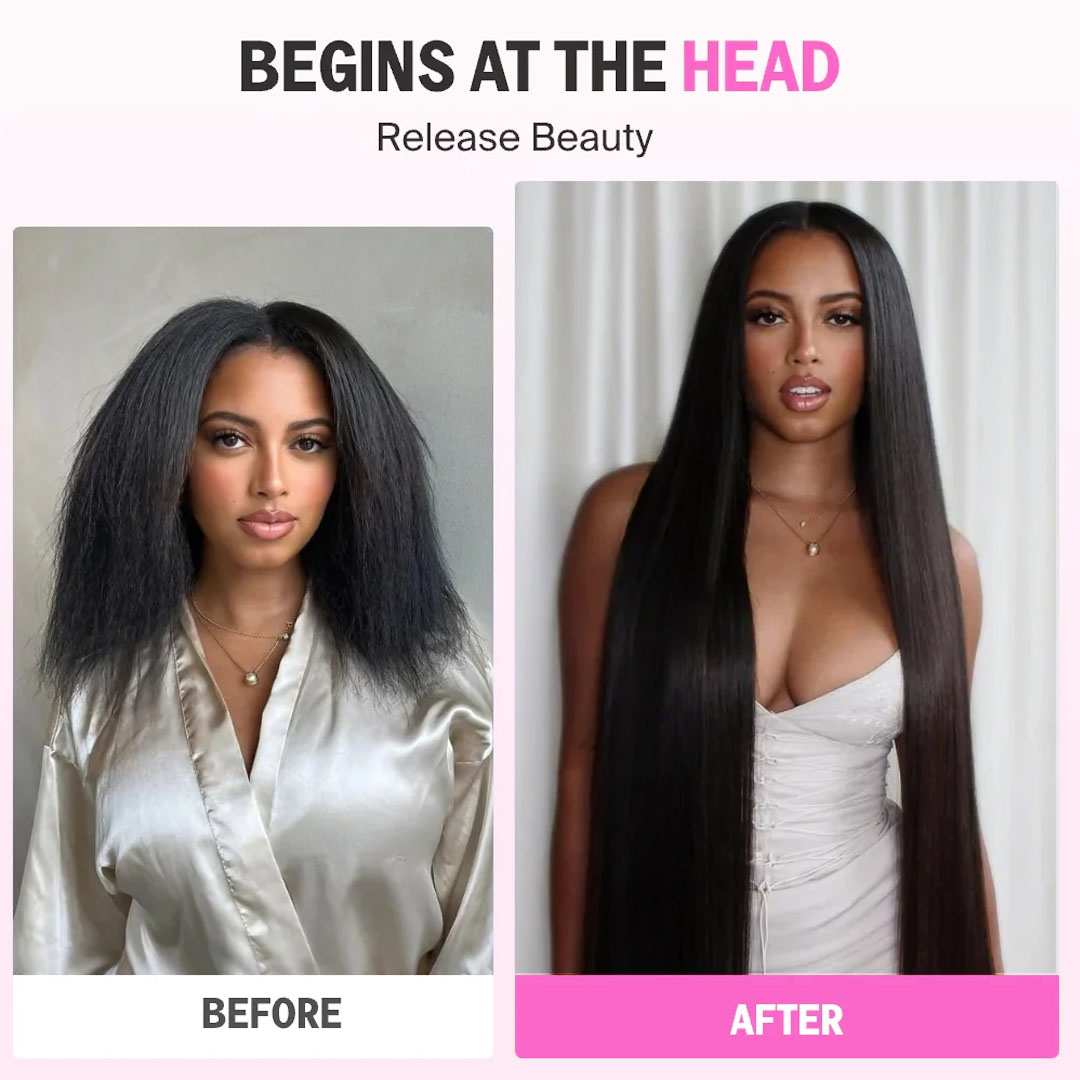 12–34Inch Luxury Straight Virgin Brazilian Hair Bundles – 3/4/5 Bundles, Silky & Full, 100% Human Hair Extensions