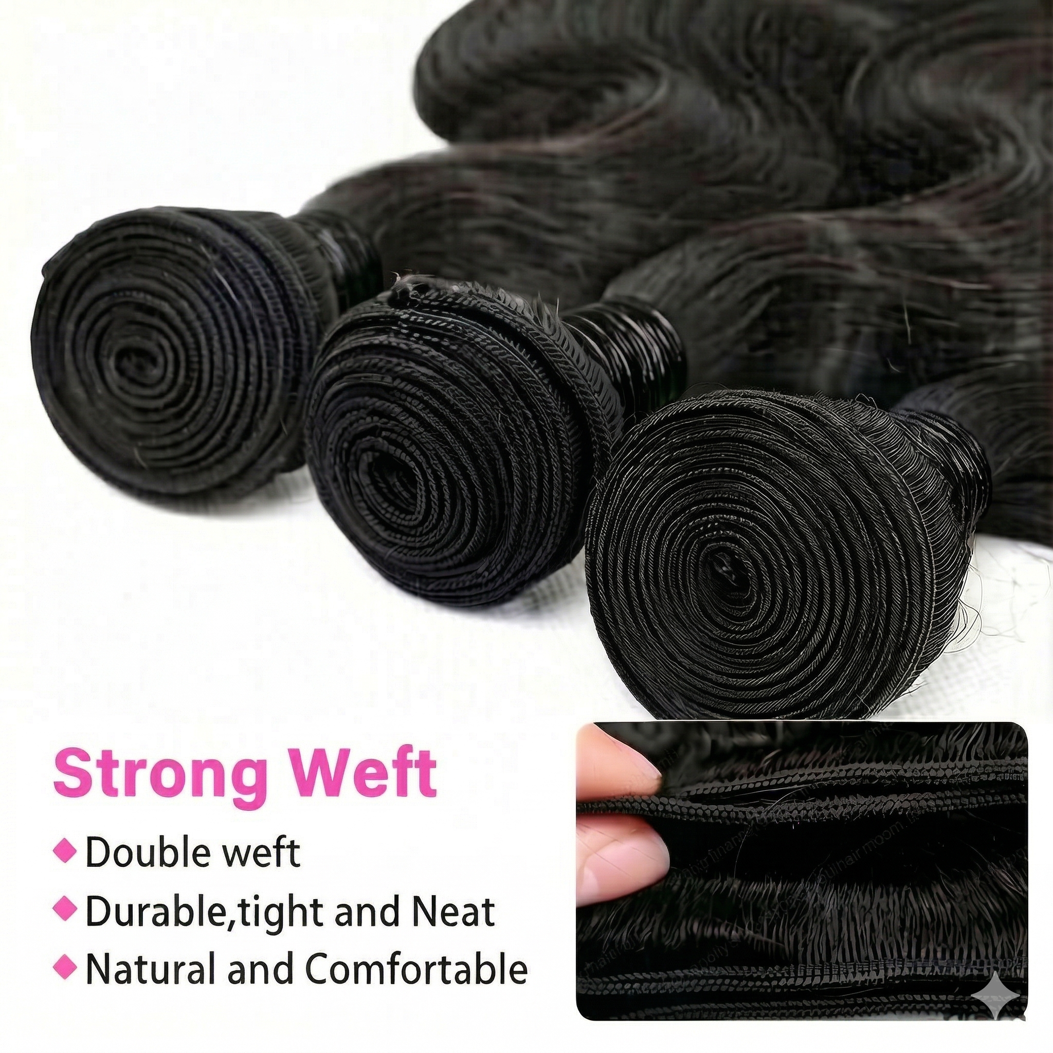 Jopear 10A | Premium 100% Human Hair 10A Grade Bundles – Available in Straight, Body Wave, Loose Wave, Radiant 613 Blonde, Vibrant 99J Burgundy, Fashionable 4/27 Highlight