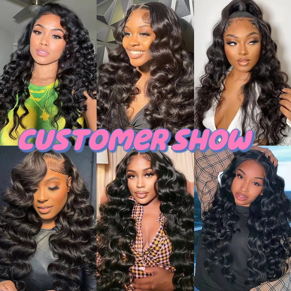 Jopear [12A Grade] Premium Loose Wave Human Hair 3/4 Bundles Deal 100% Unprocessed Werve Bundles