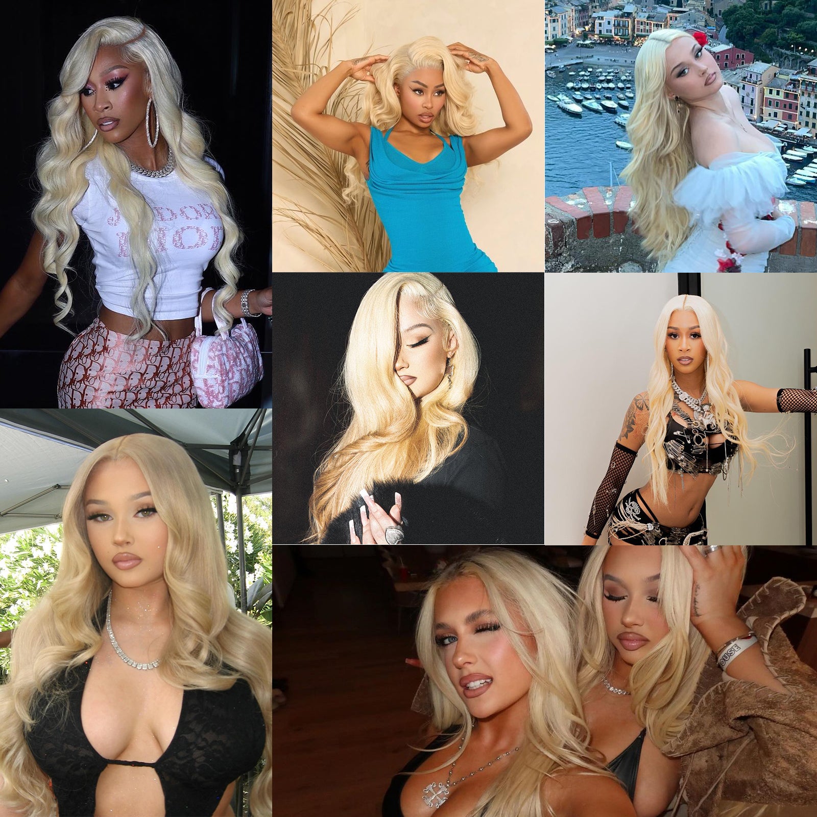 🎄 Christmas Special – Buy 1 Get 3 FREE 🎄 613 Blonde Body Wave Bundles – 100% Virgin Brazilian Hair | FREE Gifts: 16" Lace Closure, Wig Cap & Baby Hair 🎁