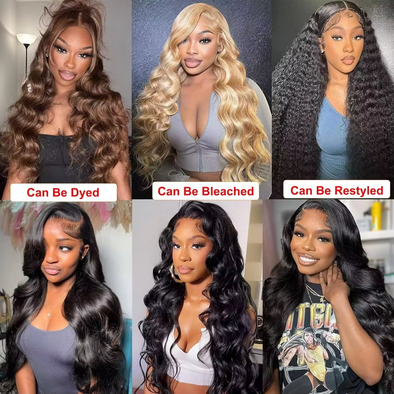Jopear [12A Grade] Luxury Body Wave Human Hair 3/4 Bundles Deal Premium Weave Extensions | 24h Fast Shippin