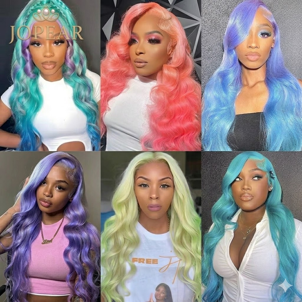 Jopear 10A | 613 Blonde Body Wave Bundles - Platinum Blonde 100% Human Hair Weave | Can be Dyed Again