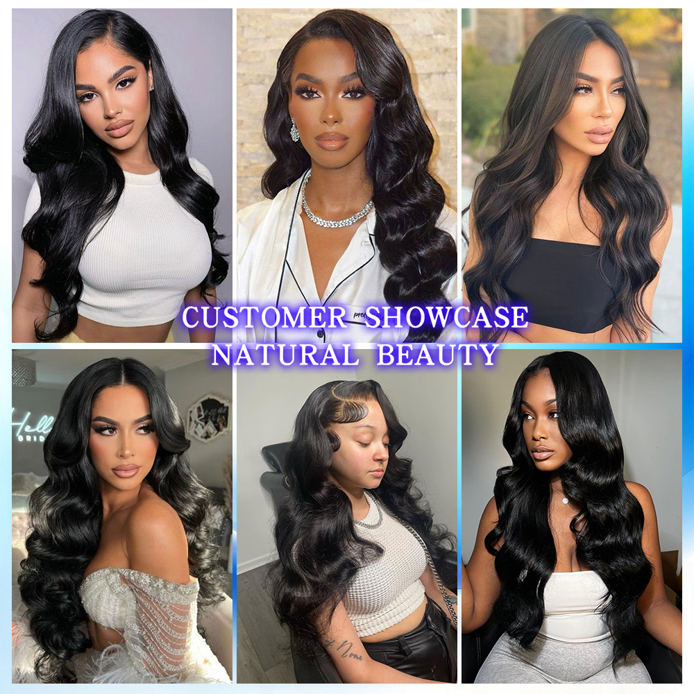 Jopear Raw Virgin Hair Bundles | Natural Color Body Wave Weave