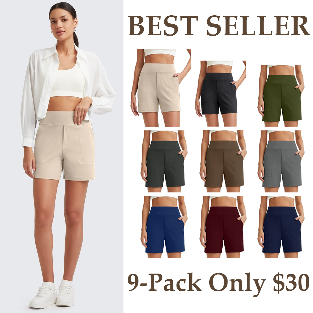 Women's 5'' Athletic Shorts High Waisted Running Yoga Shorts
