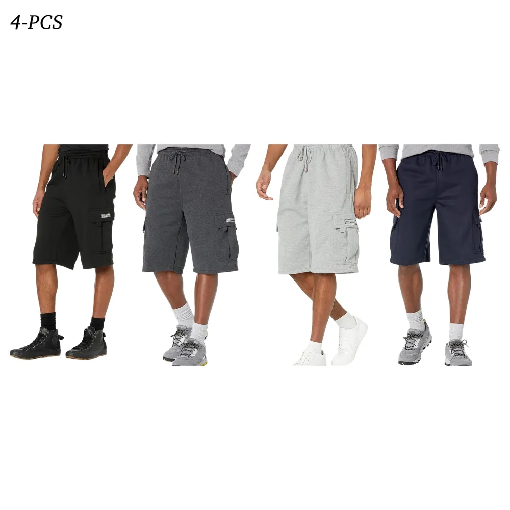 Men's Cotton Relaxed Fit Cargo Shorts