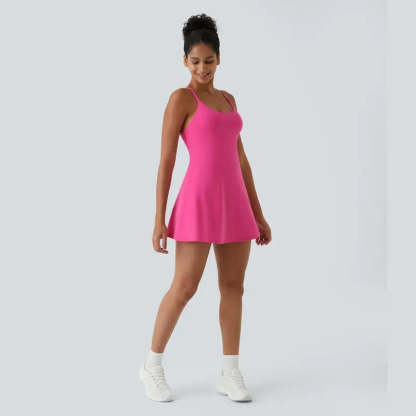 🔥Last day promotion🔥Plush Backless Active Dress-Easy Peezy Edition