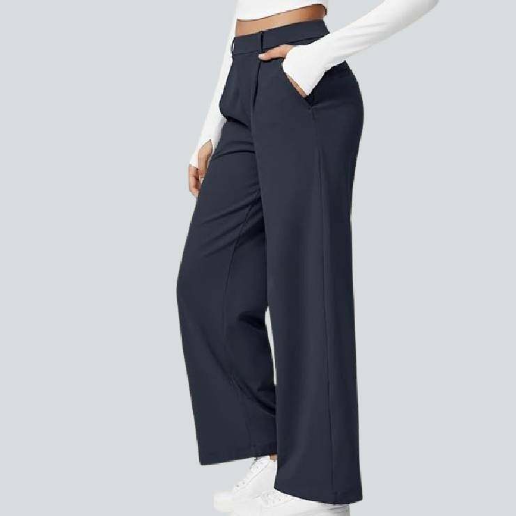 🔥𝑵𝒆𝒘 𝒀𝒆𝒂𝒓𝒔 𝑺𝒂𝒍𝒆✨️High Waisted Work Pants for Women Business Casual Outfits Office Dress Pants Trousers with Pockets