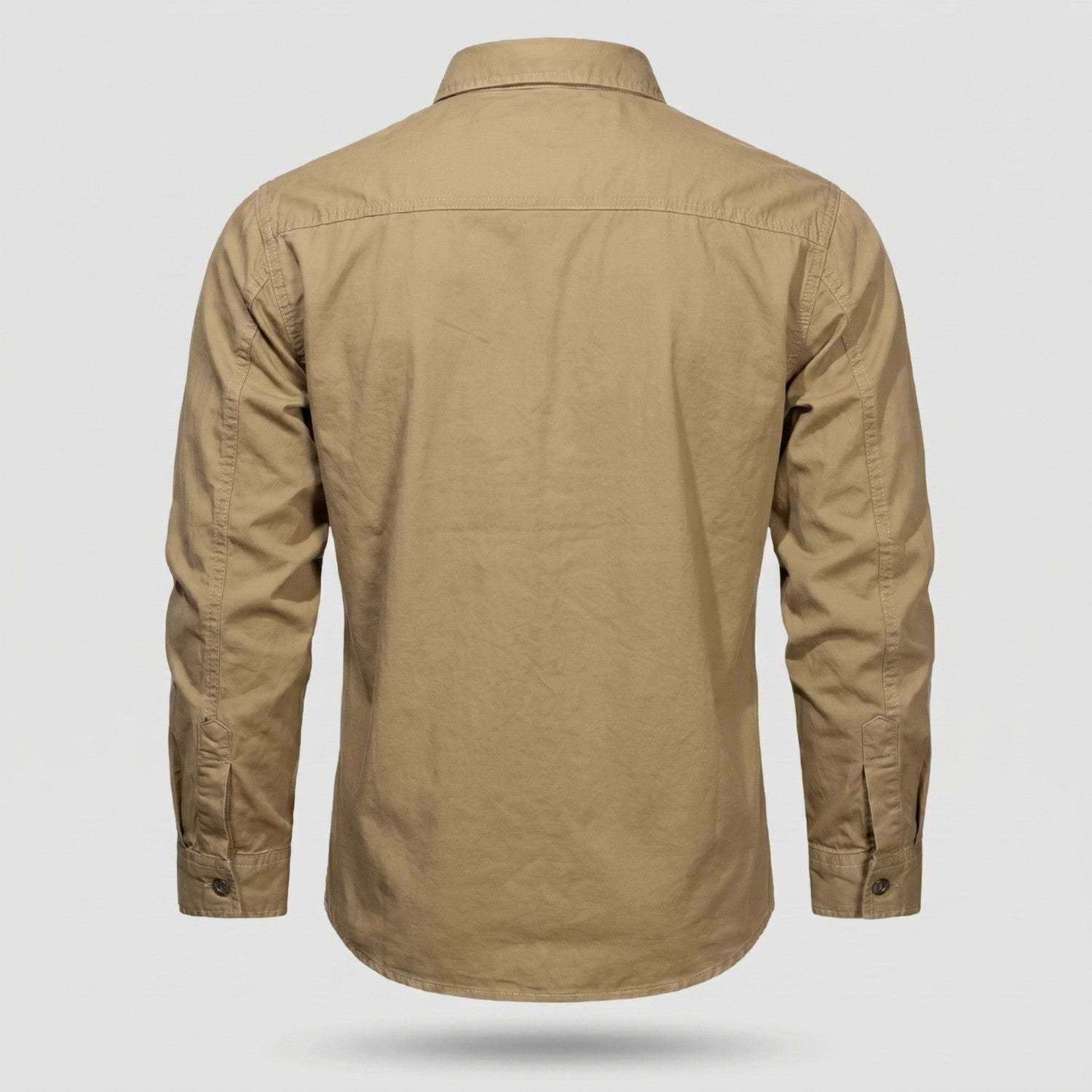 Men's Lightweight Long-Sleeve Outdoor Shirt – Durable Cotton Design
