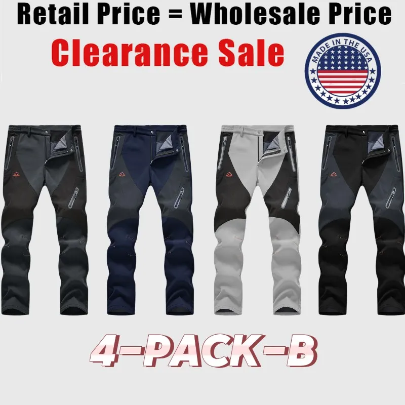 Men's Waterproof Pants Insulated Cold weather