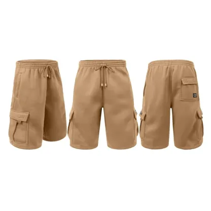 Men's Cotton Relaxed Fit Cargo Shorts