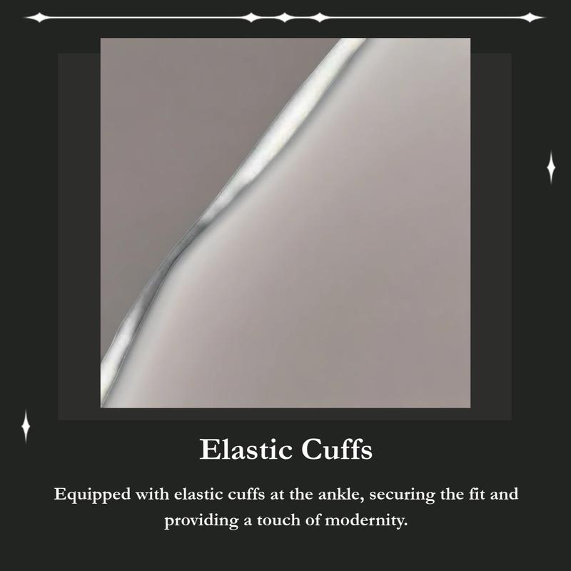 Men's Casual Sporty Long Pants, Loose Fit Drawstring Cuff, Fashionable Print, Lightweight Fabric, Perfect for Daily Wear