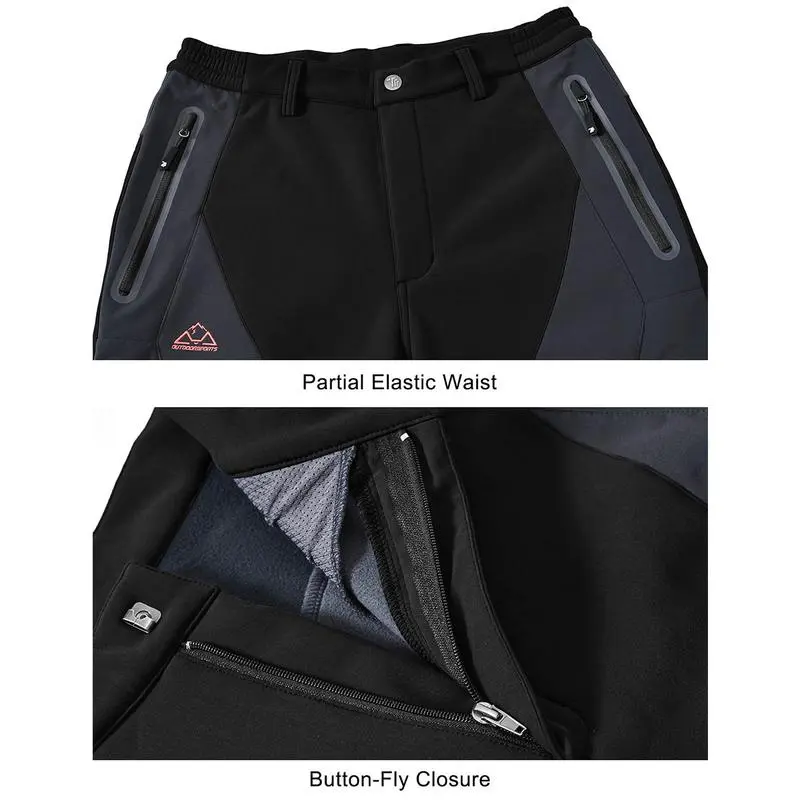 Men's Waterproof Pants Insulated Cold weather