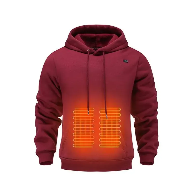 Men's Smart Heated Hoodie - USB Powered