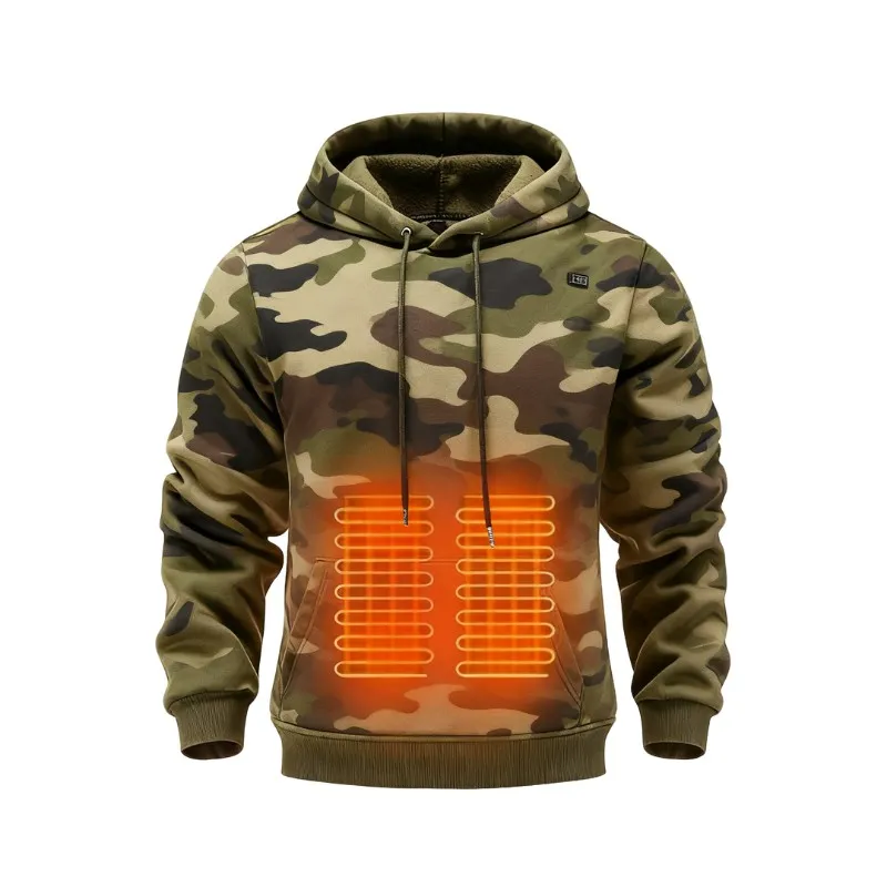 Men's Smart Heated Hoodie - USB Powered