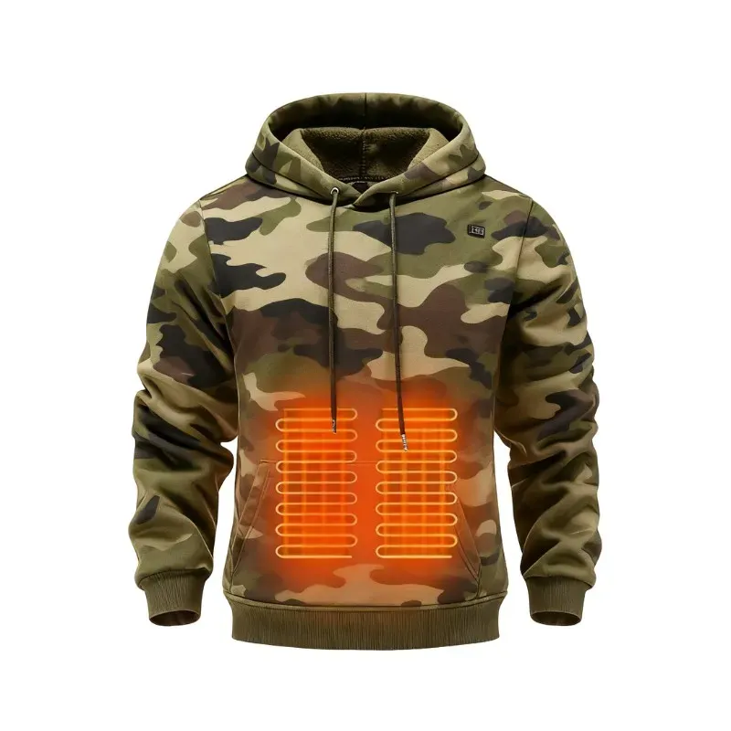 Men's Smart Heated Hoodie - USB Powered