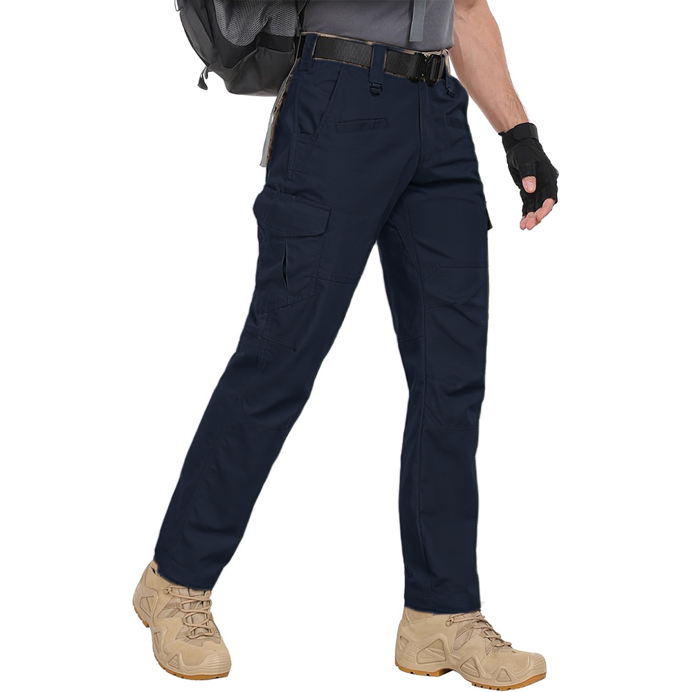 Men's Ripstop Water-Resistant Cargo Pants,Ripstop Water Resistant Hiking Work Pants