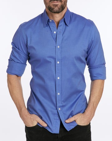 🔥2024 Hot Sale🔥Oxford Stretch Zip Shirt