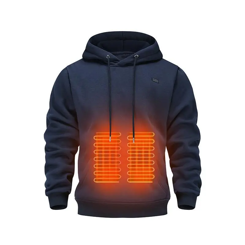 Men's Smart Heated Hoodie - USB Powered