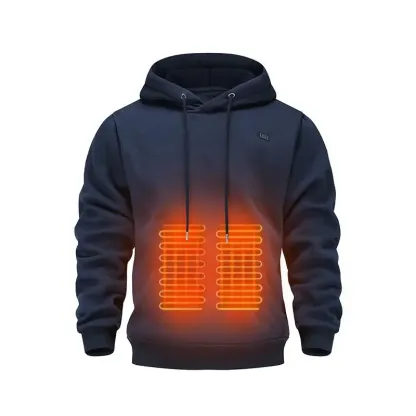Men's Smart Heated Hoodie - USB Powered