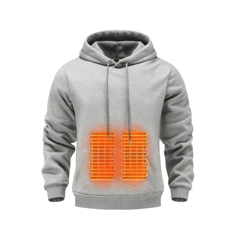 Men's Smart Heated Hoodie - USB Powered