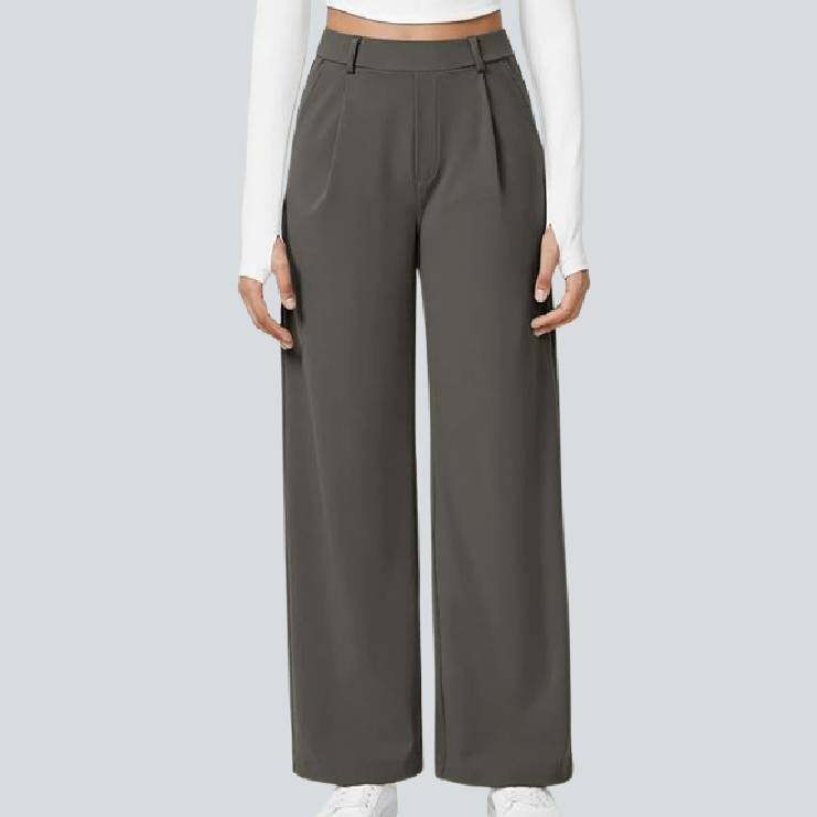 🔥𝑵𝒆𝒘 𝒀𝒆𝒂𝒓𝒔 𝑺𝒂𝒍𝒆✨️High Waisted Work Pants for Women Business Casual Outfits Office Dress Pants Trousers with Pockets