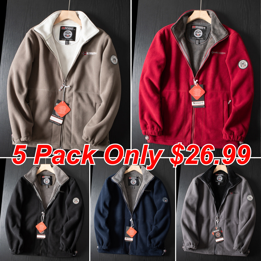 🔥5-Pack Jackaroo | Double-Layer Insulated Jacket
