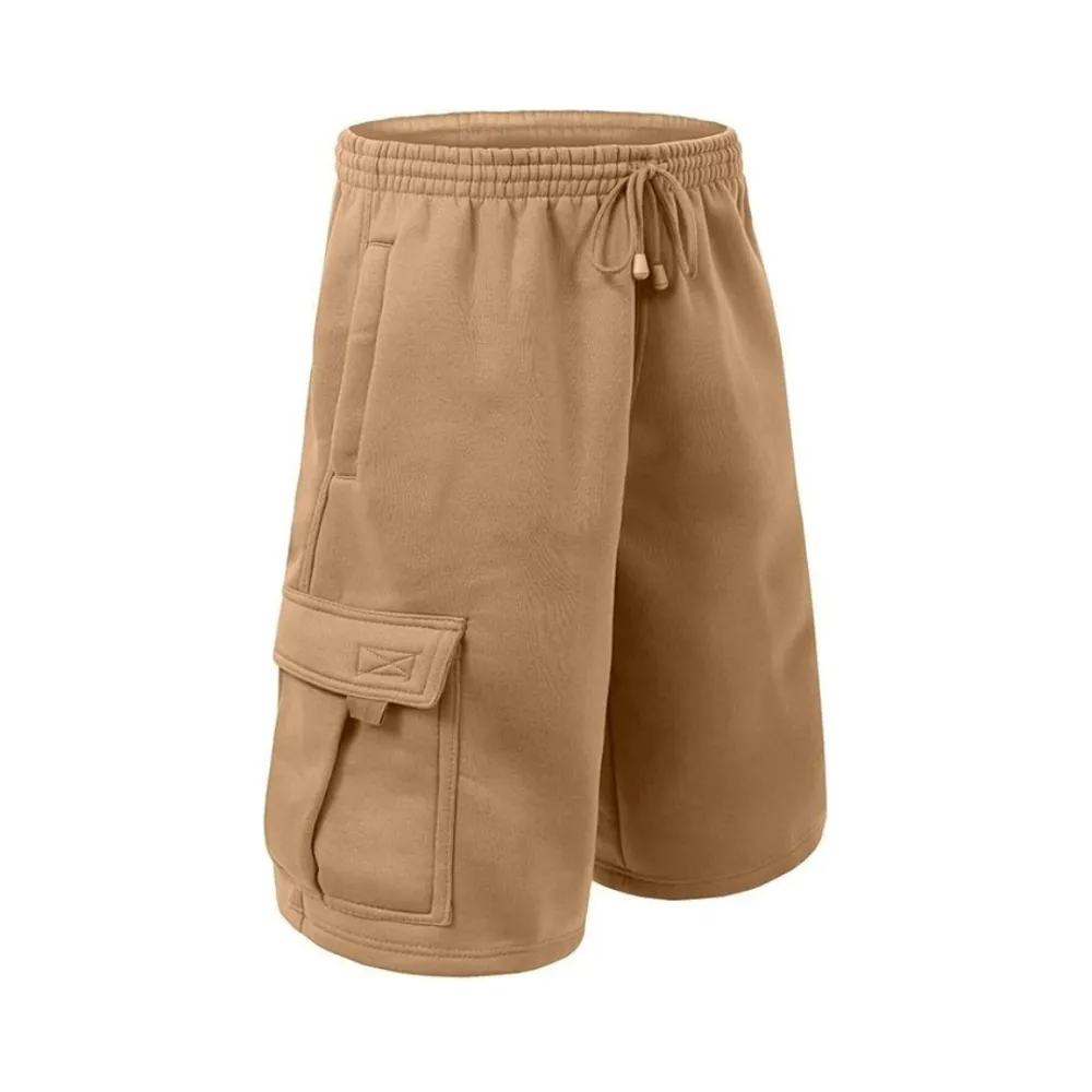 Men's Cotton Relaxed Fit Cargo Shorts