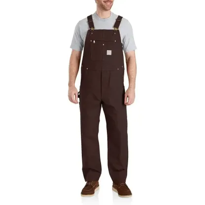 🔥Last Day Promotion!Men's Denim Bib Overalls, Workwear with Adjustable Straps and Convenient Tool Pockets