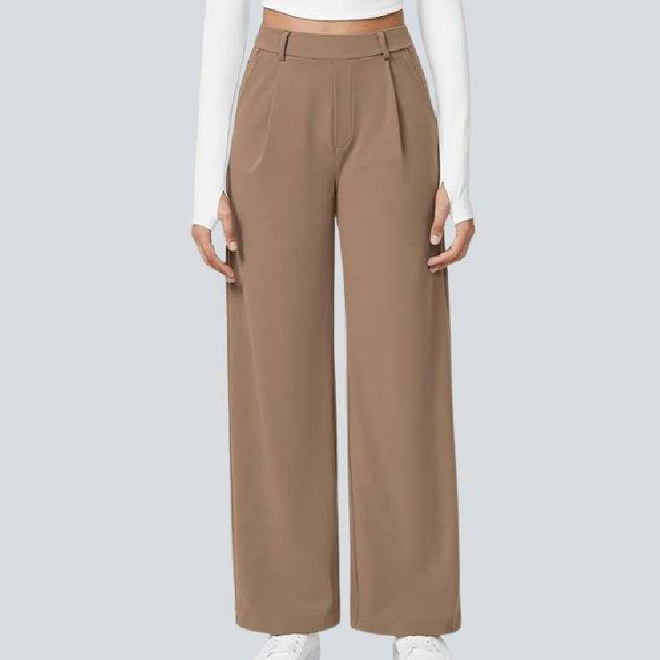 🔥𝑵𝒆𝒘 𝒀𝒆𝒂𝒓𝒔 𝑺𝒂𝒍𝒆✨️High Waisted Work Pants for Women Business Casual Outfits Office Dress Pants Trousers with Pockets