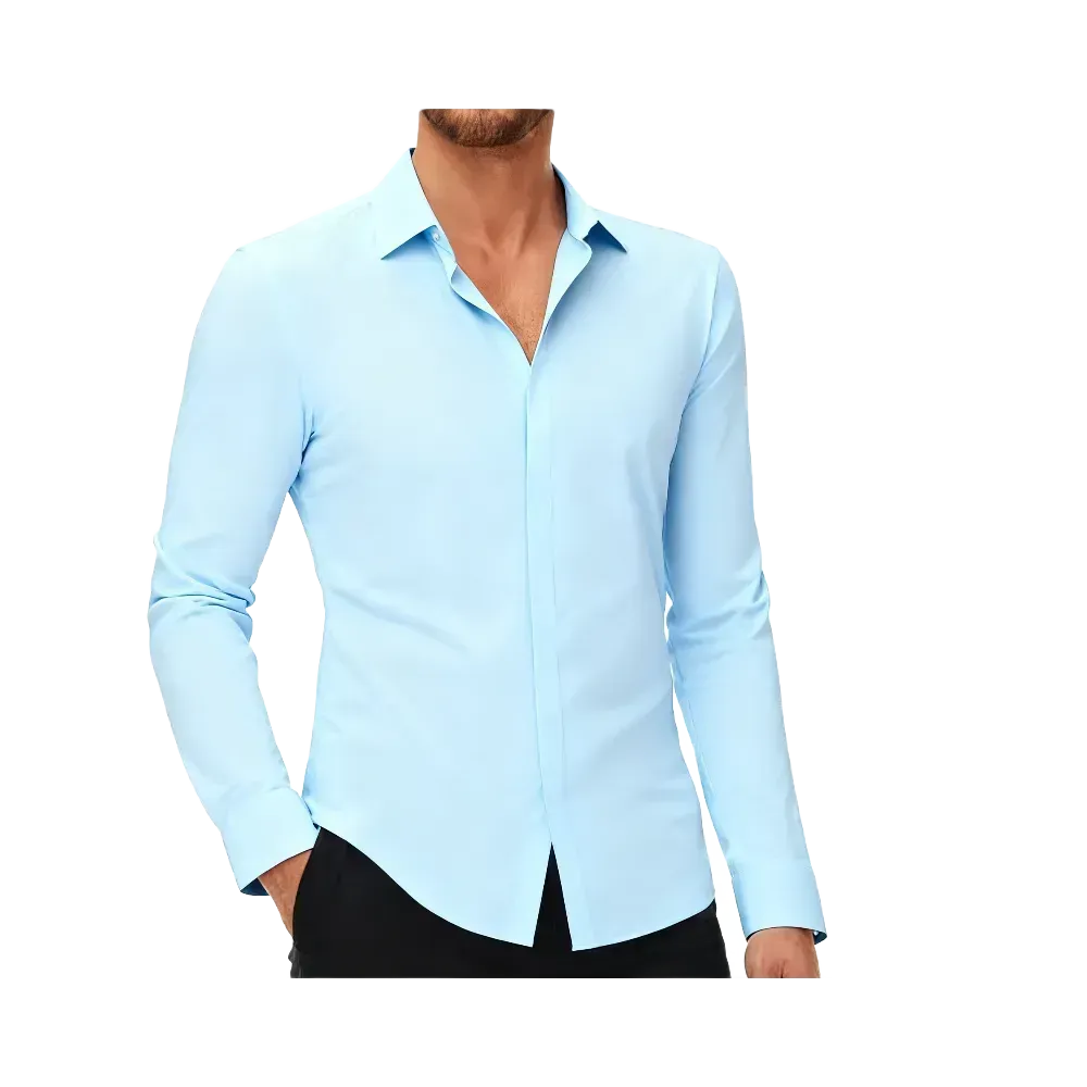 Men’s Long-Sleeve Stretch Shirt