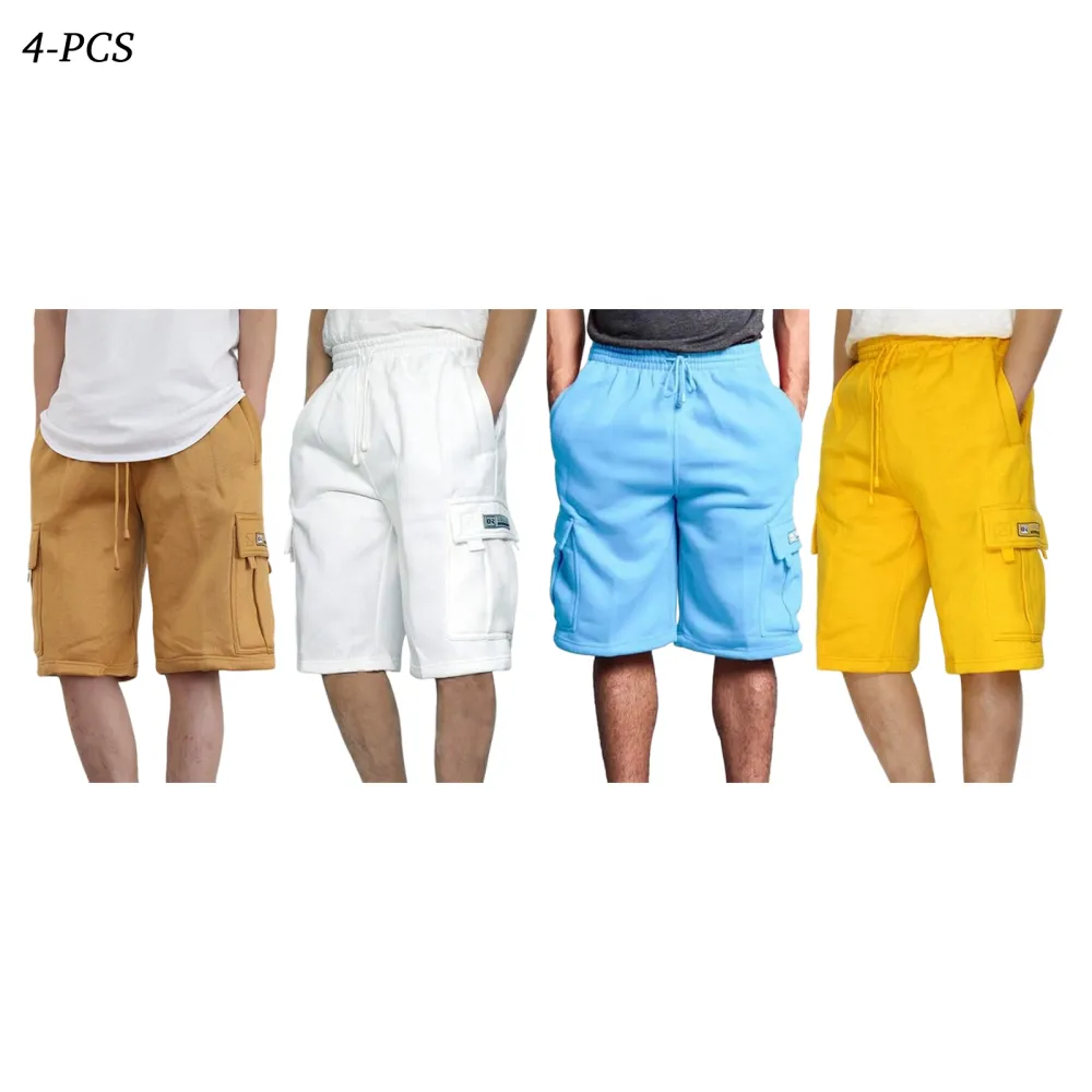 Men's Cotton Relaxed Fit Cargo Shorts