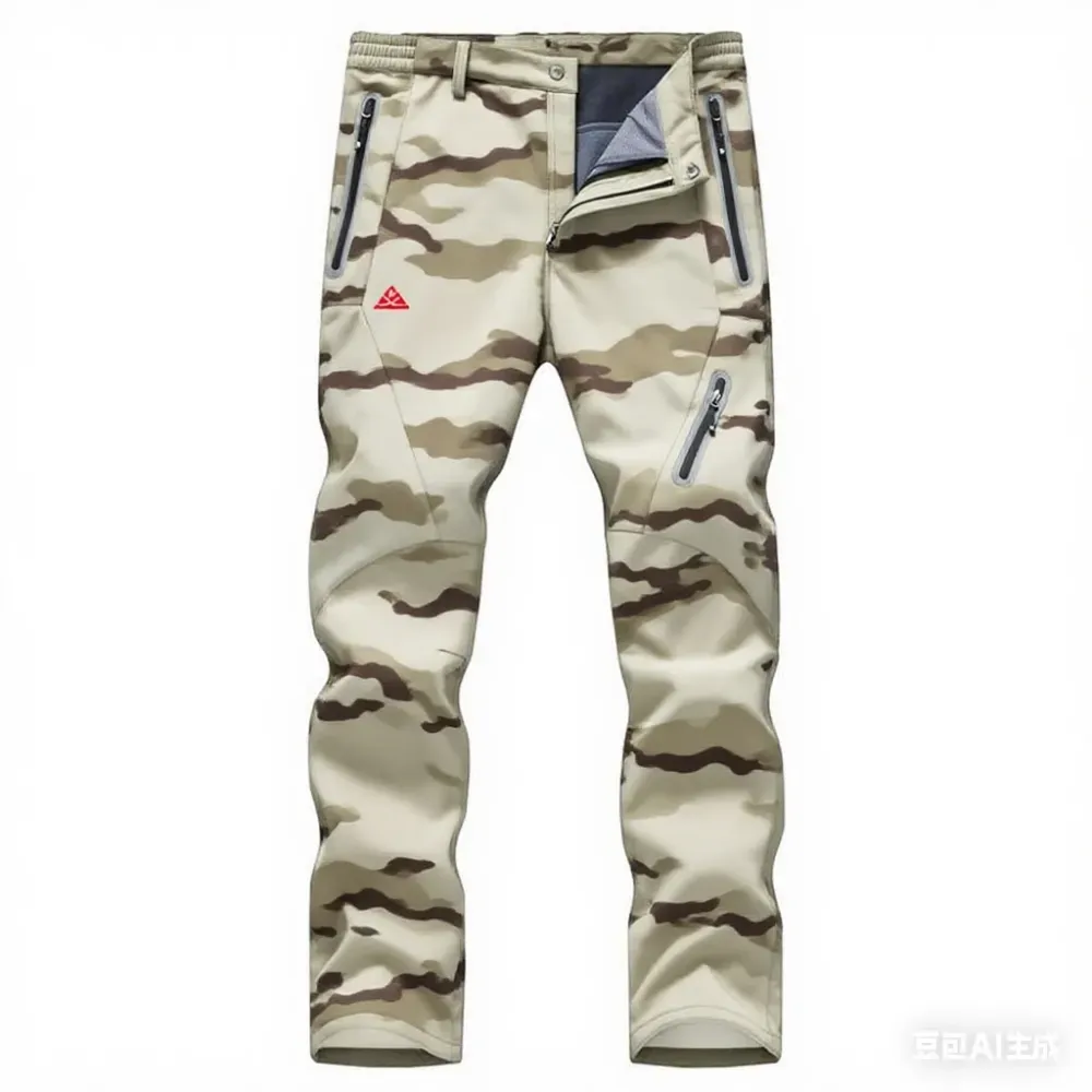 Men's Fleece-lined Waterproof Softshell Pants