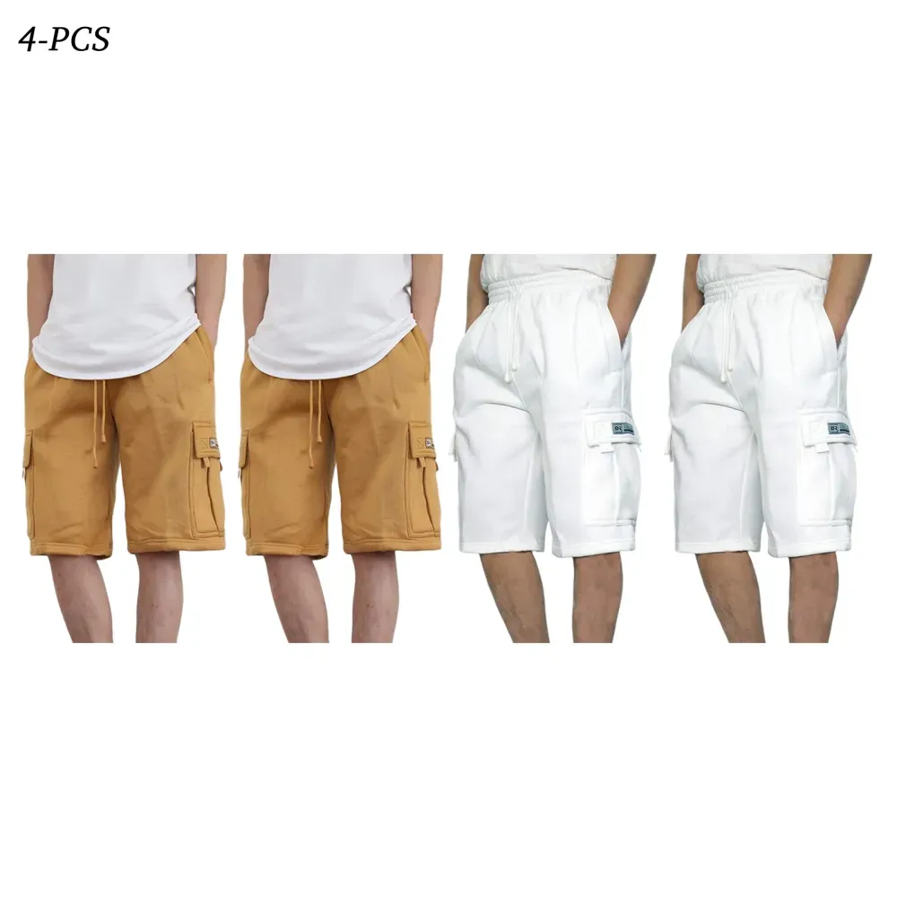 Men's Cotton Relaxed Fit Cargo Shorts
