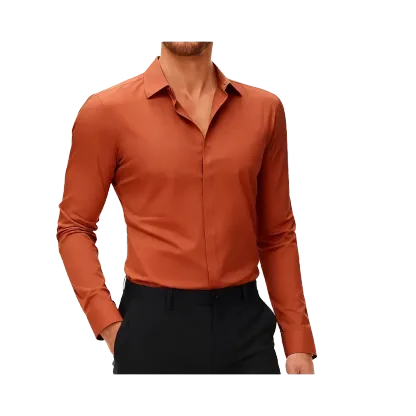Men’s Long-Sleeve Stretch Shirt