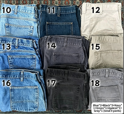 CHT Men's 9-PACK with 7 Pockets
