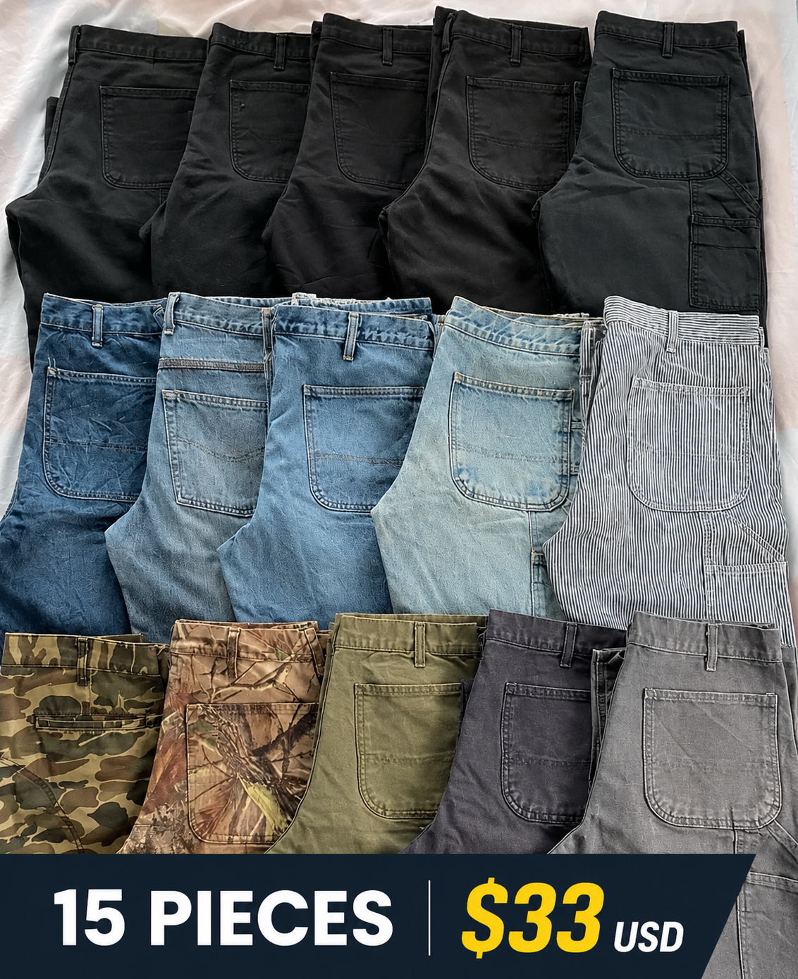 CHT Men's 9-PACK with 7 Pockets