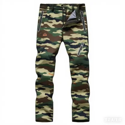 Men's Fleece-lined Waterproof Softshell Pants