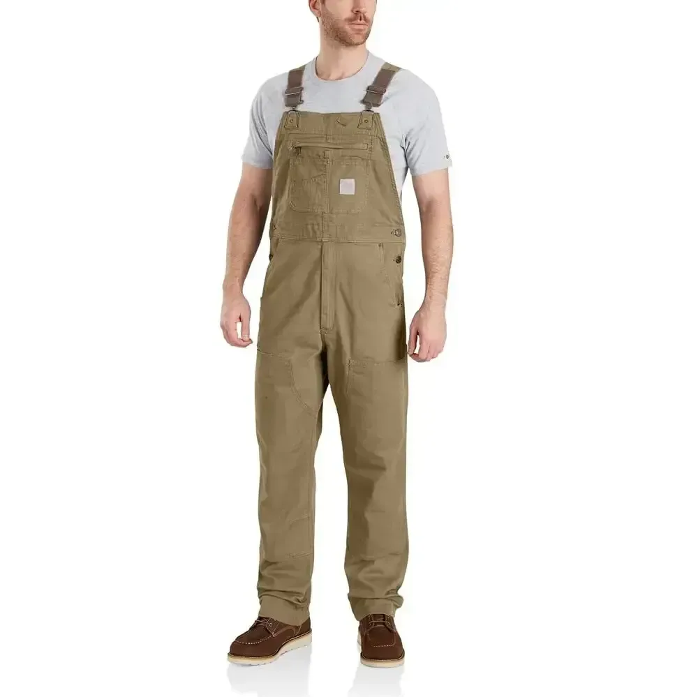 🔥Last Day Promotion!Men's Denim Bib Overalls, Workwear with Adjustable Straps and Convenient Tool Pockets